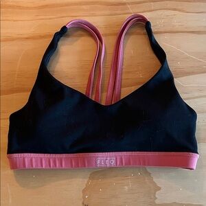 Fleo Lexi Bra - Black and Sienna